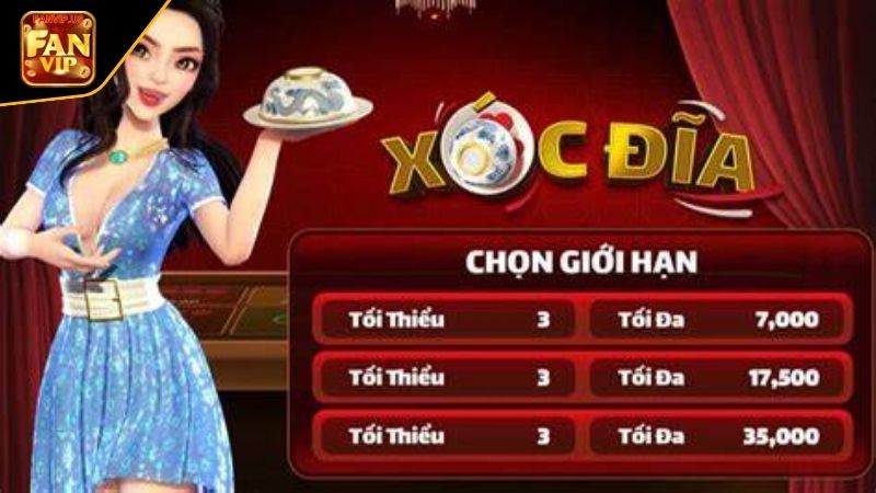 trải nghiệm xóc đĩa fanvip kịch tính